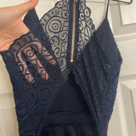 Navy Semi-Formal/Homecoming Dress - Picture 3 of 3
